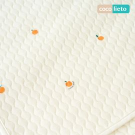 [Lieto Baby] CocoLieto Non-slip 100% Bamboo cotton Waterproof Protectors for Overnight Bed Wetting Pad(Large)-Made in Korea